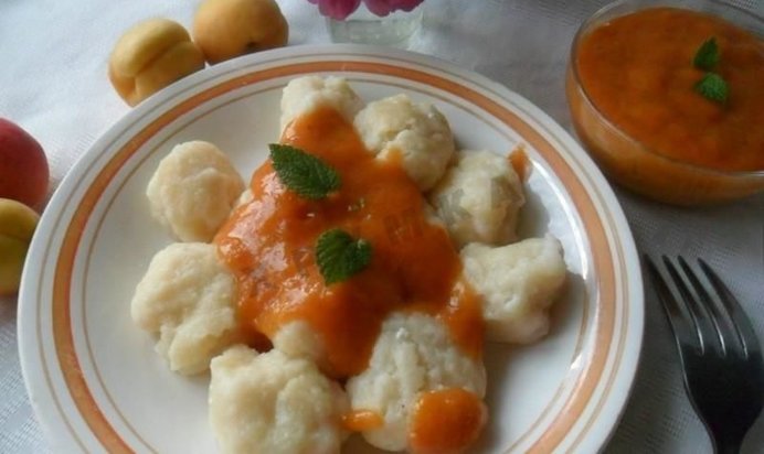 Ленивые вареники с манкой и творогом