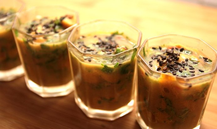 Коктейль из морских ежей