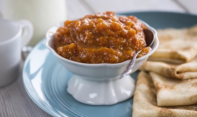 Намазка из кураги к блинам