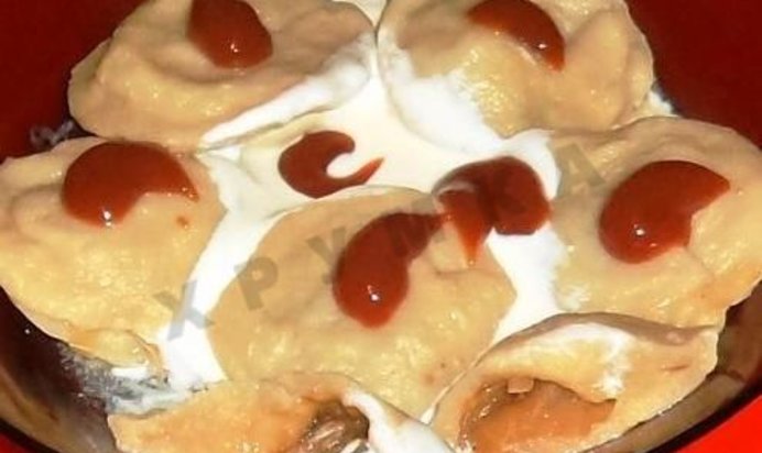 Пельмени с капустой