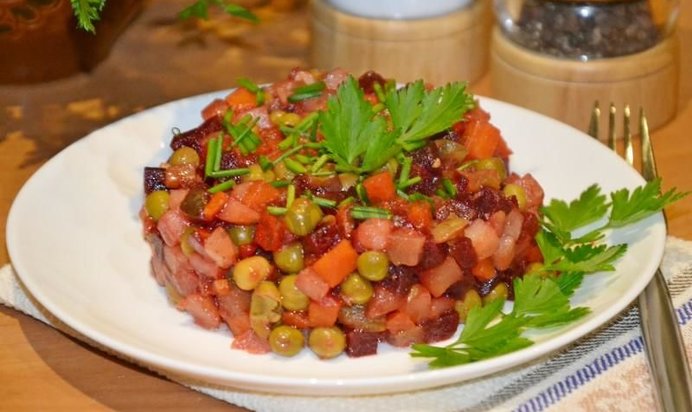 Винегрет в мультиварке