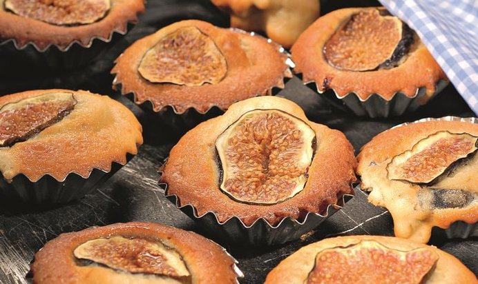 Маффины с инжиром