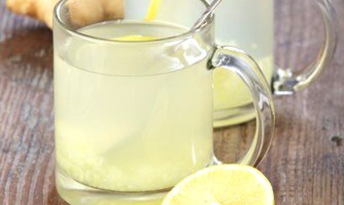 Имбирный чай с медом и лимоном