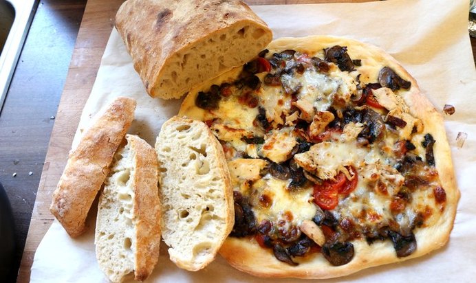 Чиабатта домашняя