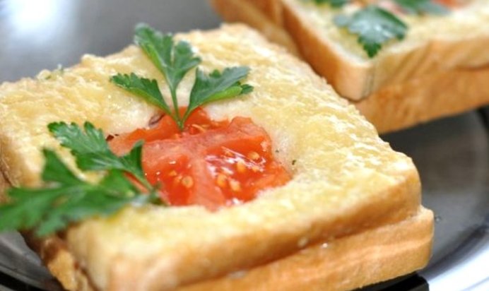 Горячие бутерброды с сыром