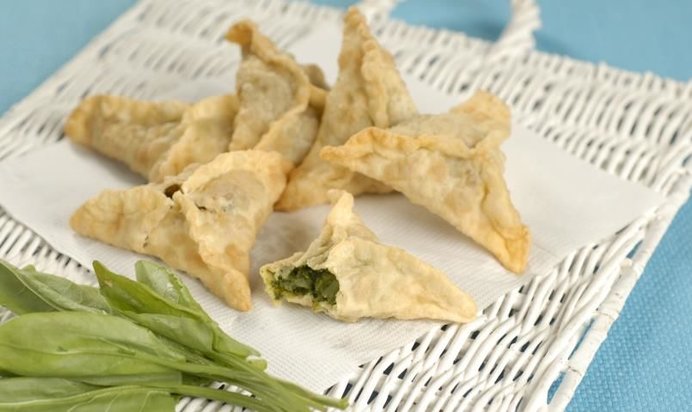 Самосас - пирожки с картофелем