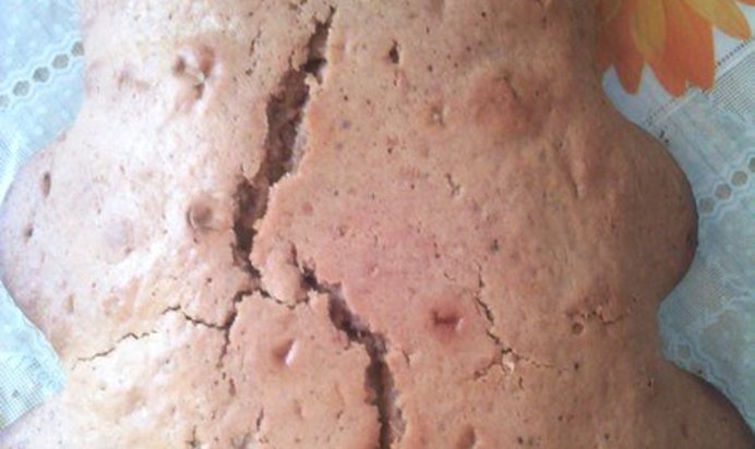 Кекс с кокосовой стружкой