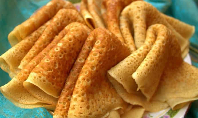 Блины с цельнозерновой мукой
