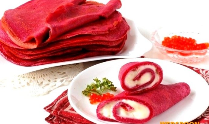 Свекольные блины