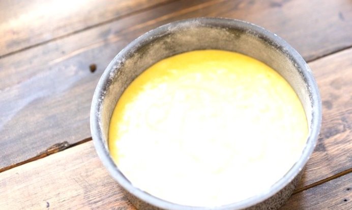 Бисквитно-сливочное тесто