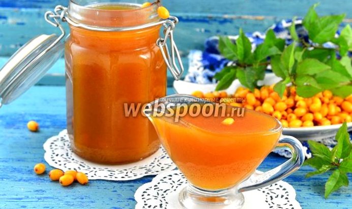 Сироп из облепихи