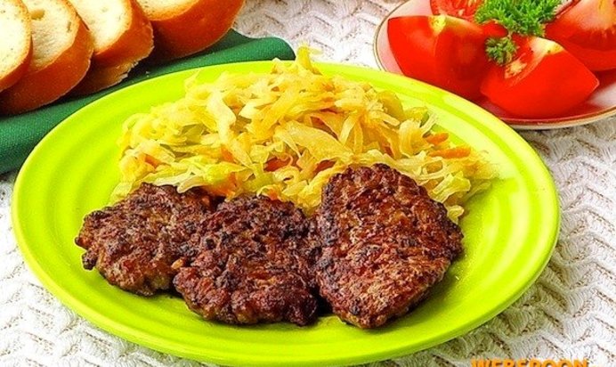 Печёночные оладьи с рисом