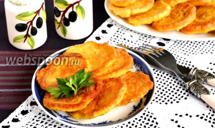 Пшённые оладьи