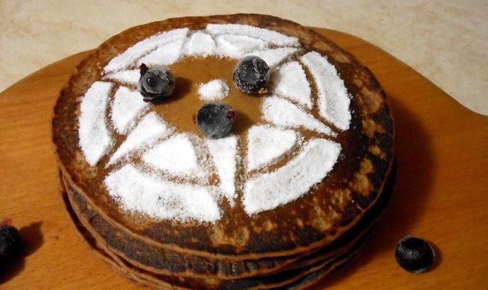 Американские шоколадные блины