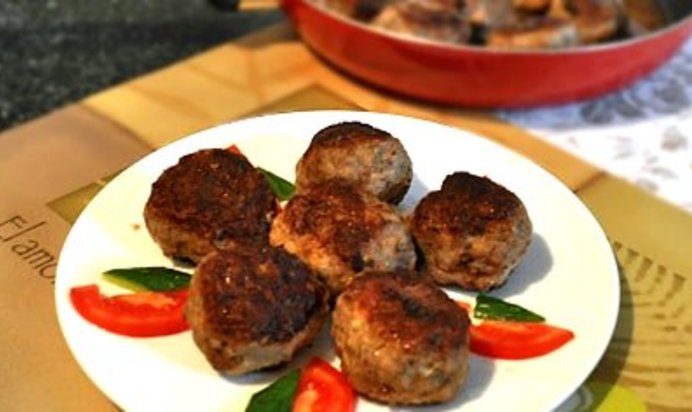 Котлеты свино-говяжьи