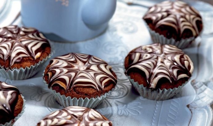 Кексы Паутинки