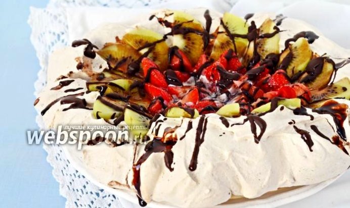 Шоколадный торт «Павлова»