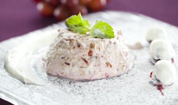 Парфе из винограда