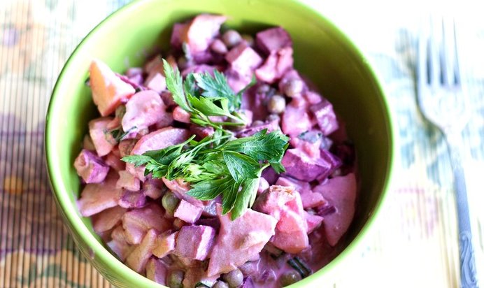 Салат Лесная красавица