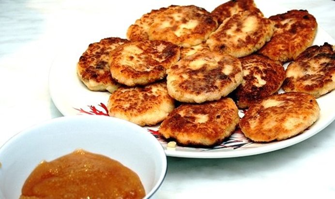 Манные оладьи