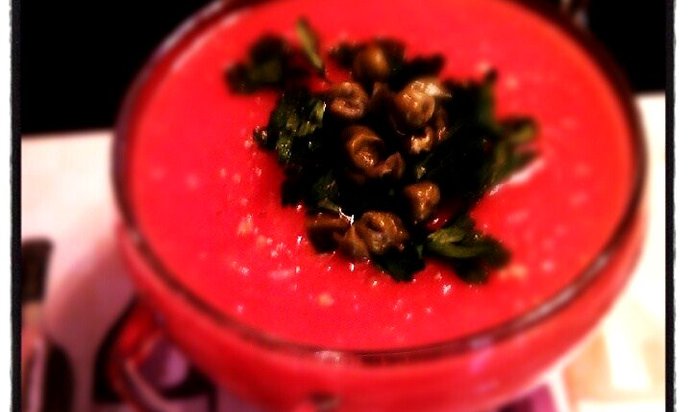 Гаспачо с каперсами