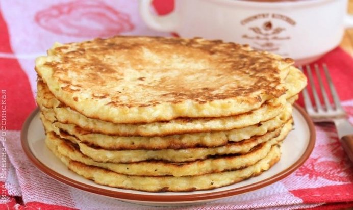 Капустные блины из цельнозерновой муки