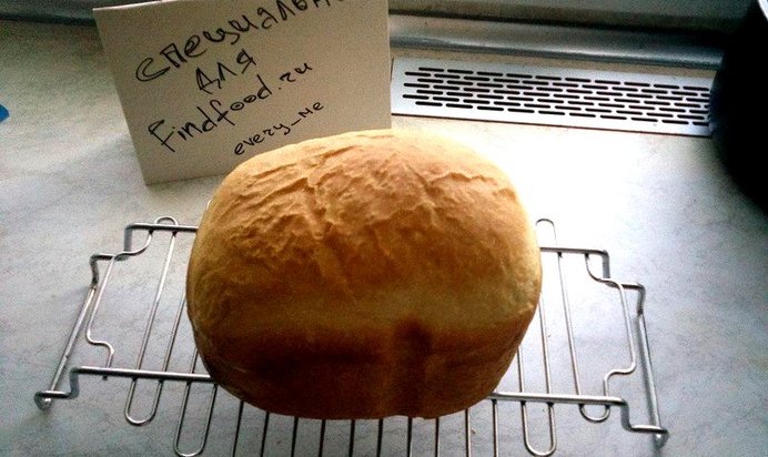 Молочно-кефирный хлеб в хлебопечке