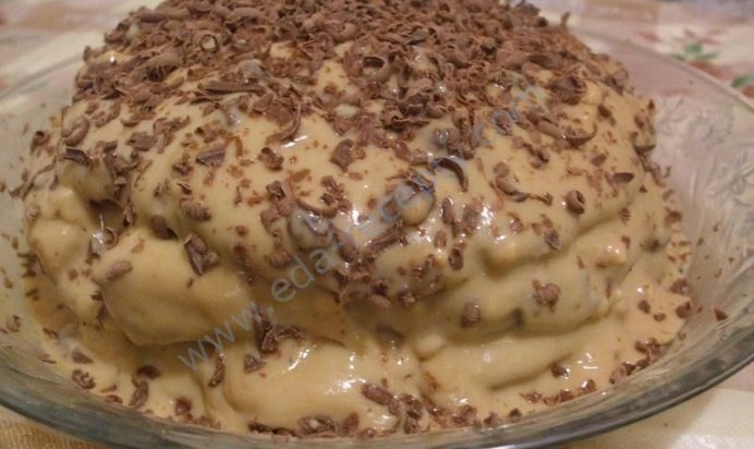 Торт Черный принц на кефире