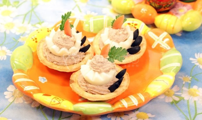 Тарталетки «Яичные тортики»