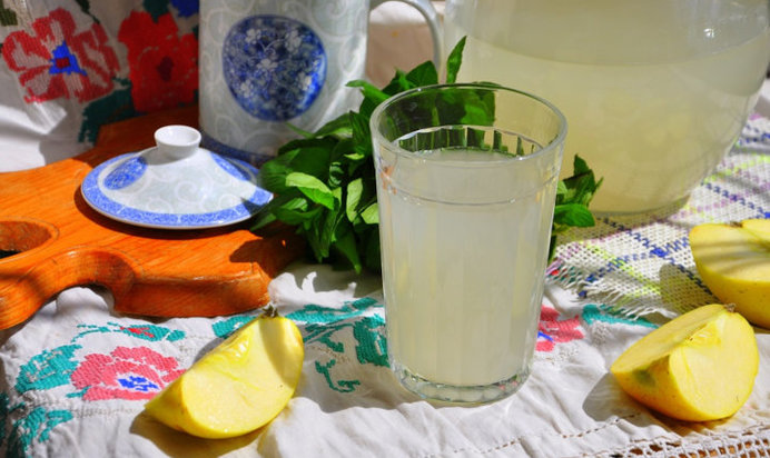 Квас яблочный