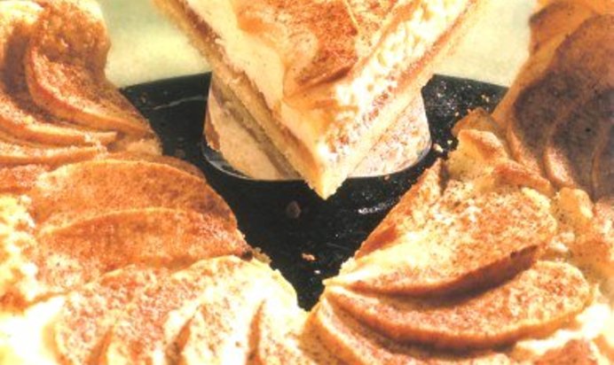 Творожно-яблочная запеканка