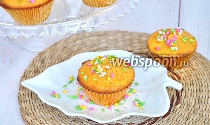 Мультифруктовые маффины с цельнозерновой мукой