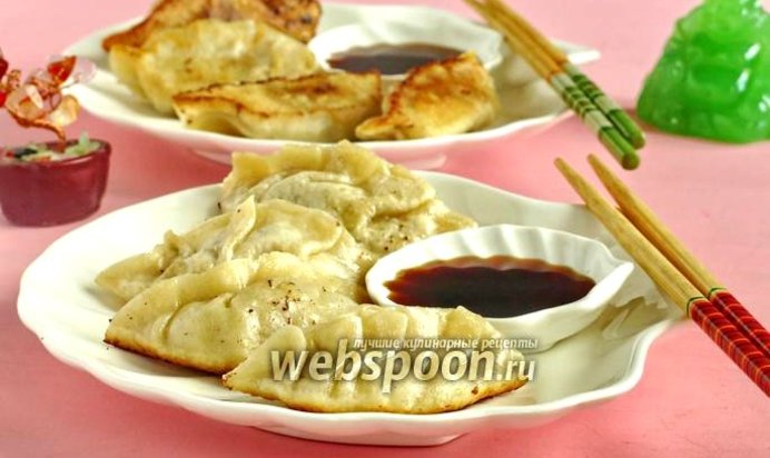 Пельмени жареные