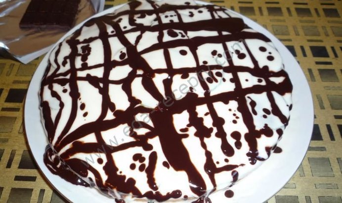 Торт с киви Фруктовая неженка