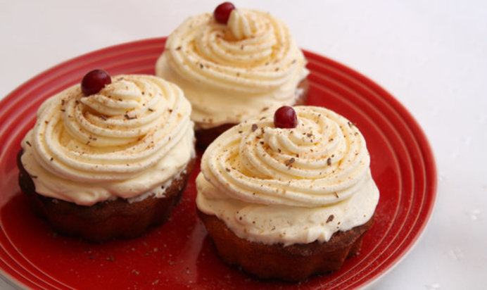 Банановые кексы с орехами