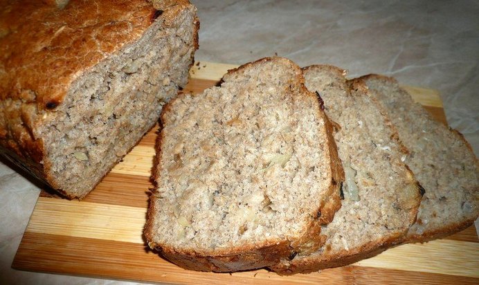 Домашний хлебушек с луком