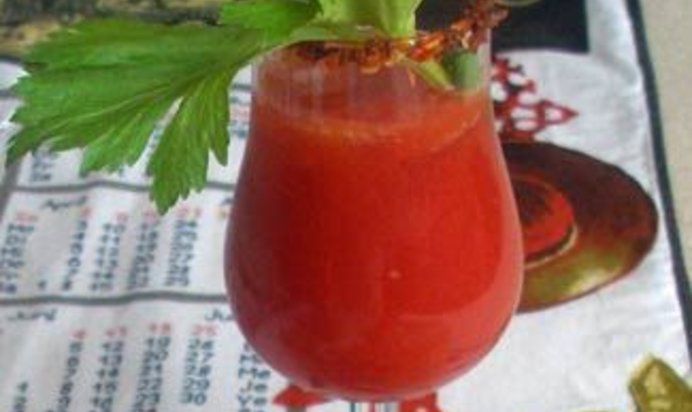 Коктейль Кровавая Мери Сhristmas