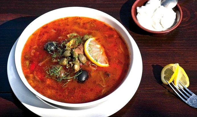 Солянка в мультиварке