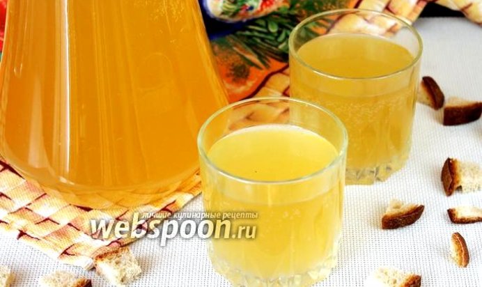 Квас хлебный на берёзовом соке