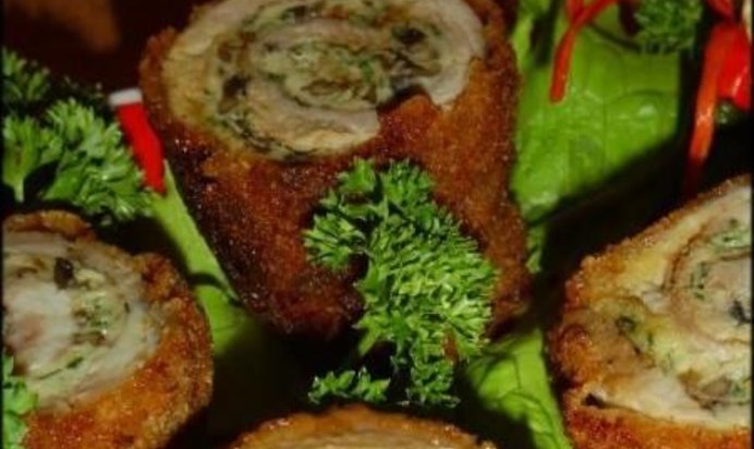 Рулет из грудинки свиной Пенечки