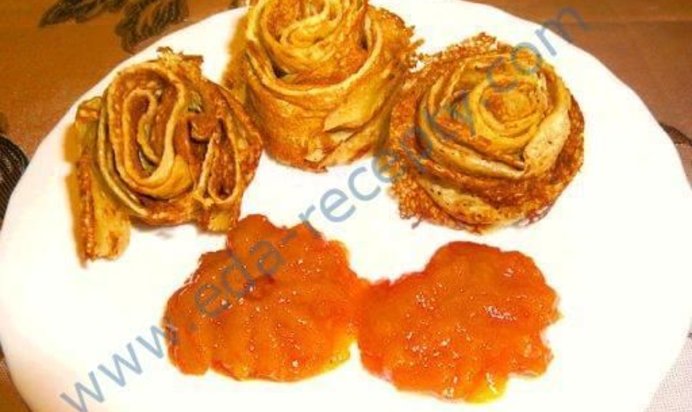 Блинчики Розочки