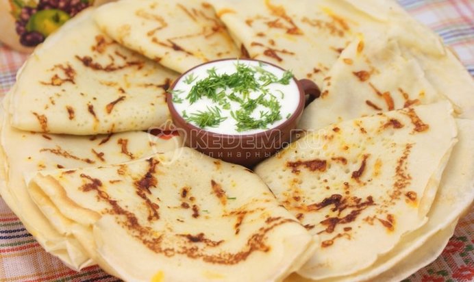 Блины сырные