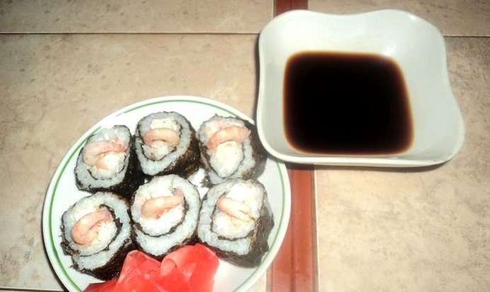 Роллы с крабовым мясом