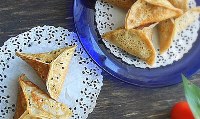 Блинные конвертики