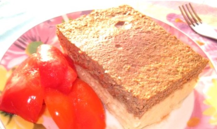 Картофельная запеканка с чесноком