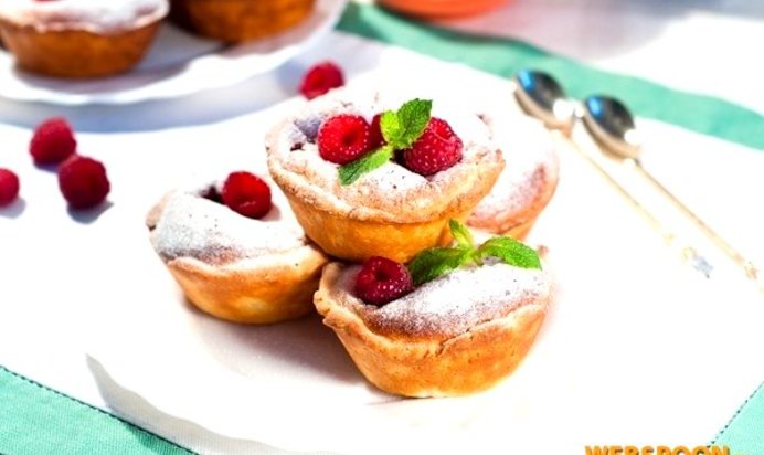 Заливные маффины