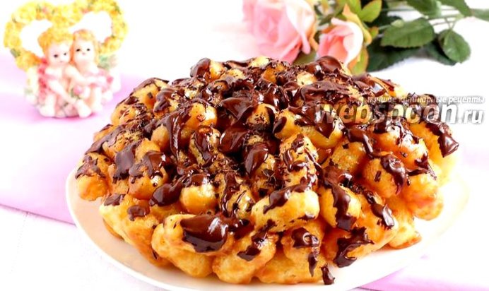 Торт из кукурузных палочек