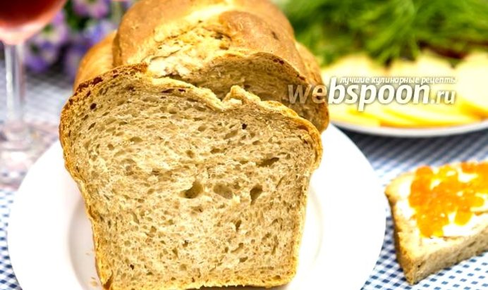 Деревенский хлеб с тмином