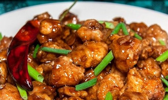 Цыпленок в воке