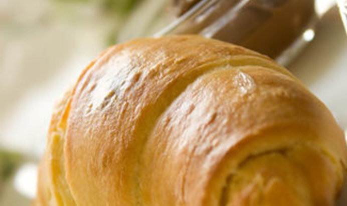 Круассаны с шоколадом